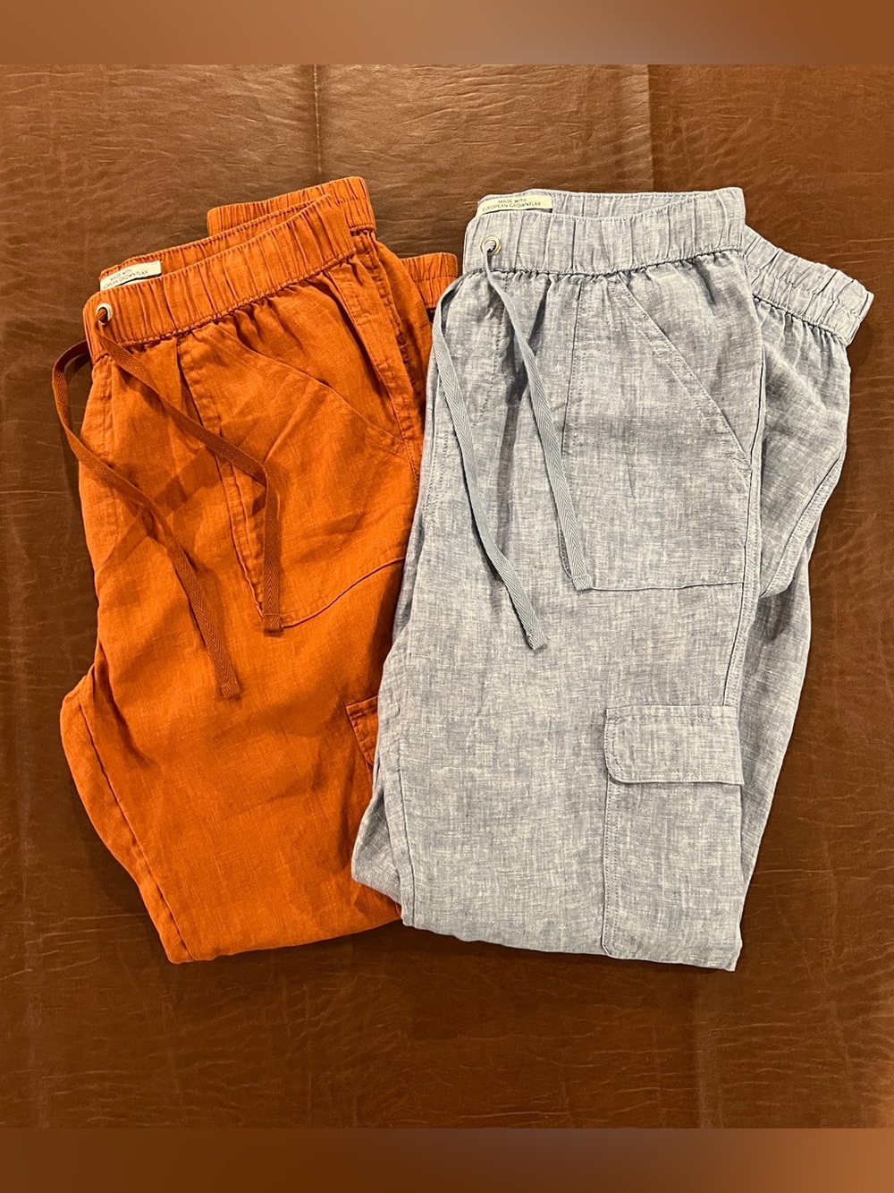 Nicole Miller New York Women’s Linen Pants Bundle - Size Small